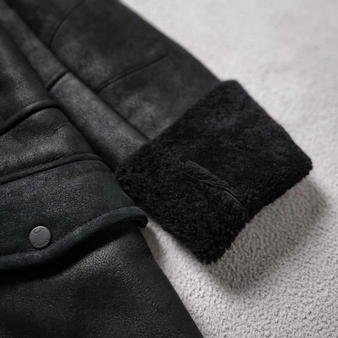 Cp컴퍼니 양가죽 고글 무스탕 상품이미지4