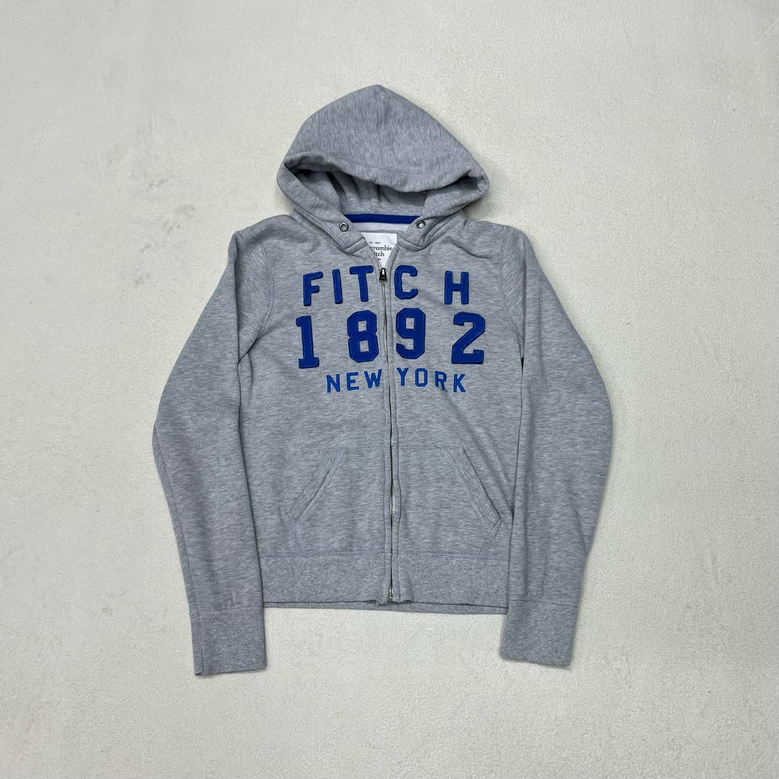 Abercrombie gray hood zip-up 상품이미지5