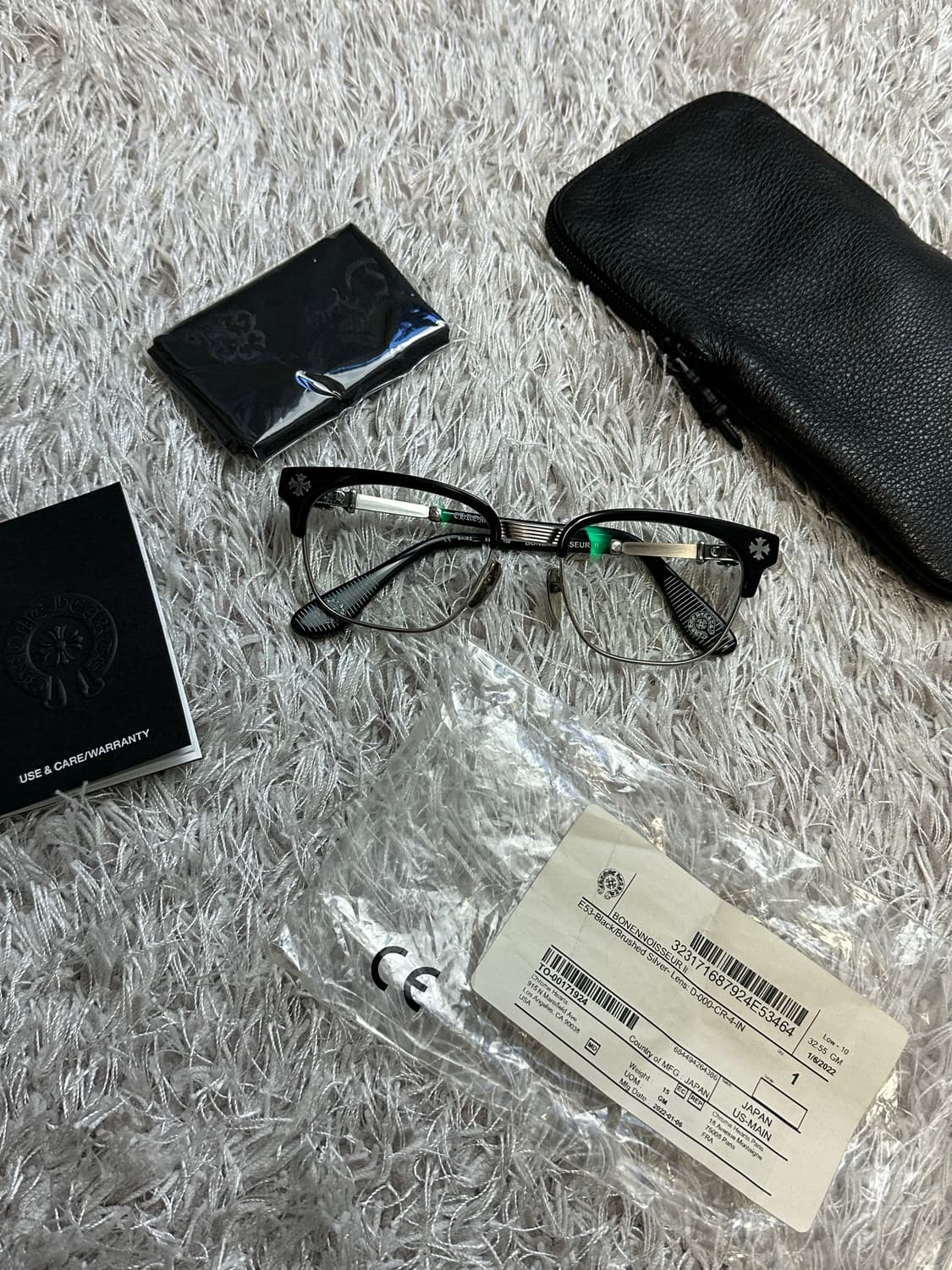 [53-19-150] 정품 크롬하츠 보넨노이슈어 2 블랙/브러쉬드 실버 상품이미지1