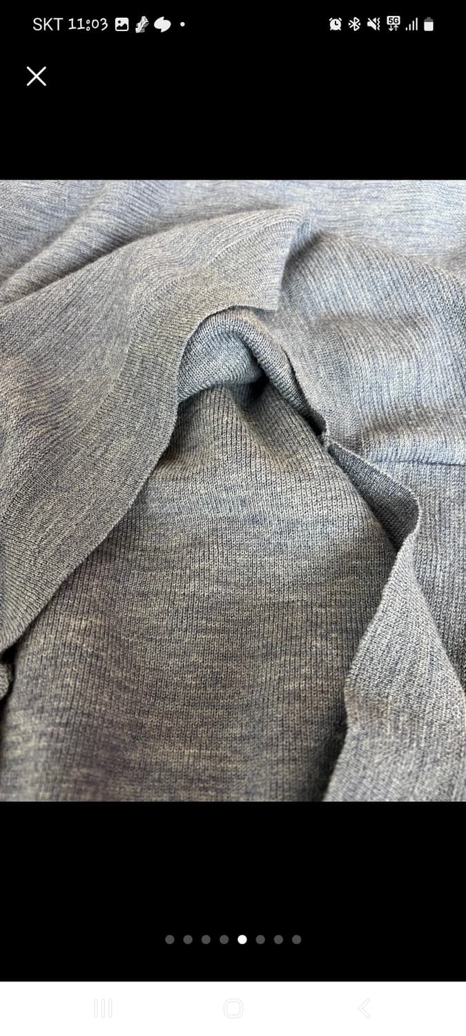 타임 남성 더스티블루 울라운드니트
 상품이미지5