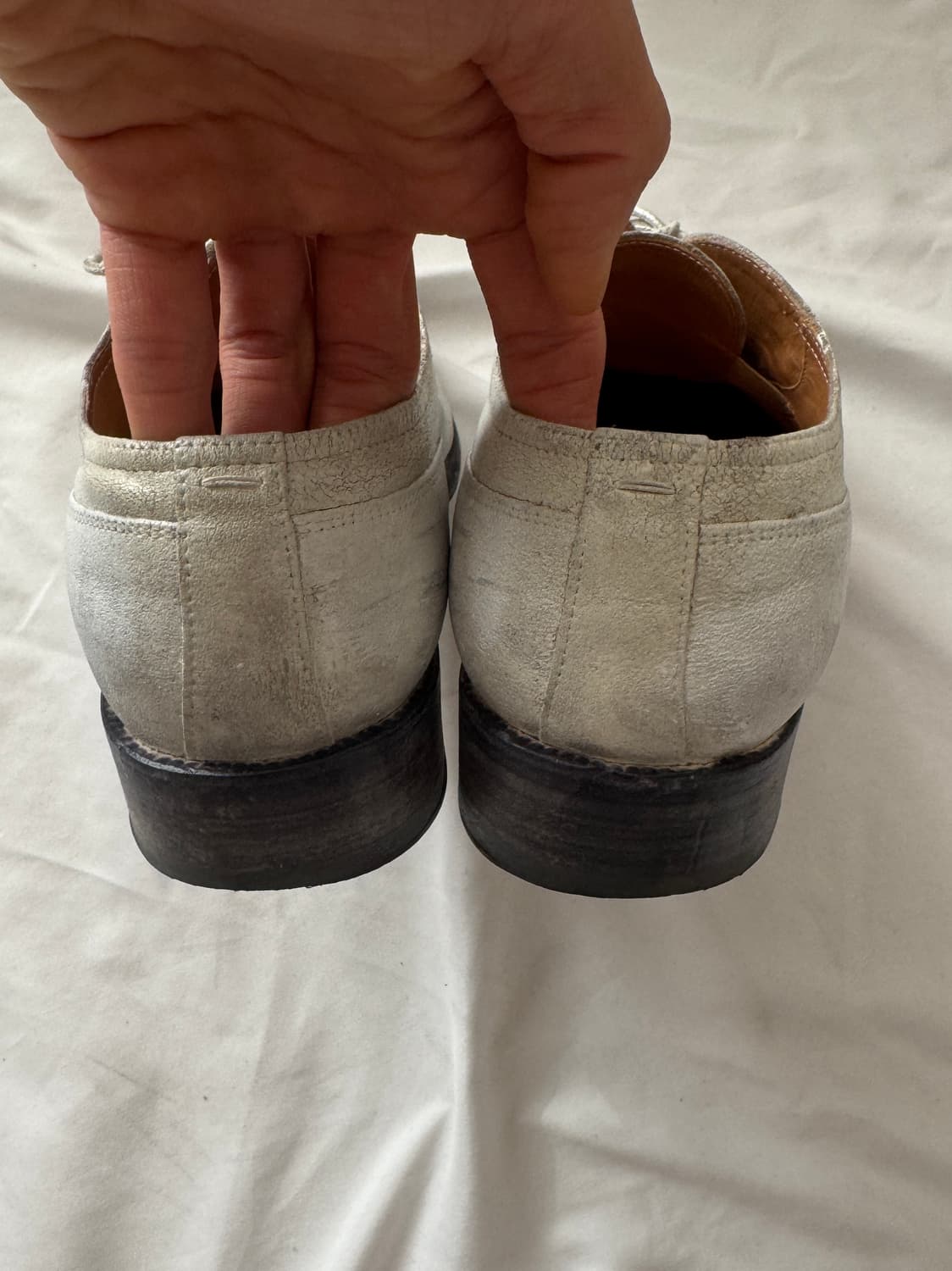 메종 마르지엘라 페인팅 옥스포드 슈즈 상품이미지4