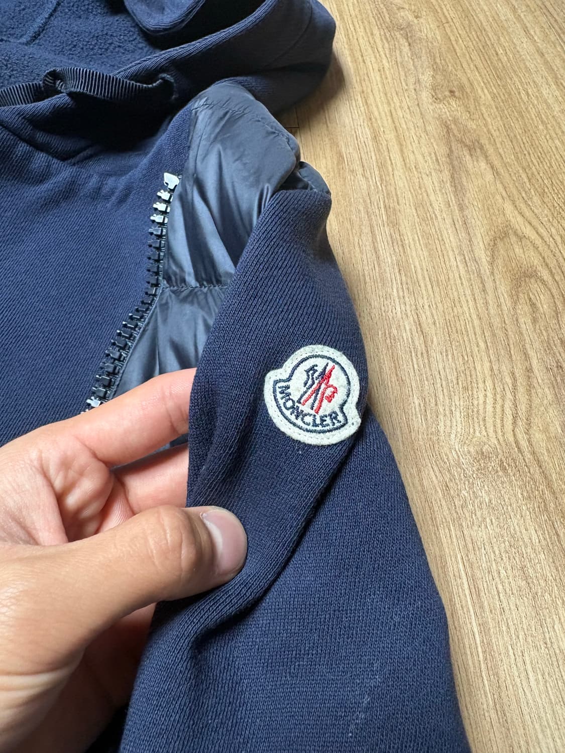 몽클레어 니트패딩 네이비 S 상품이미지2