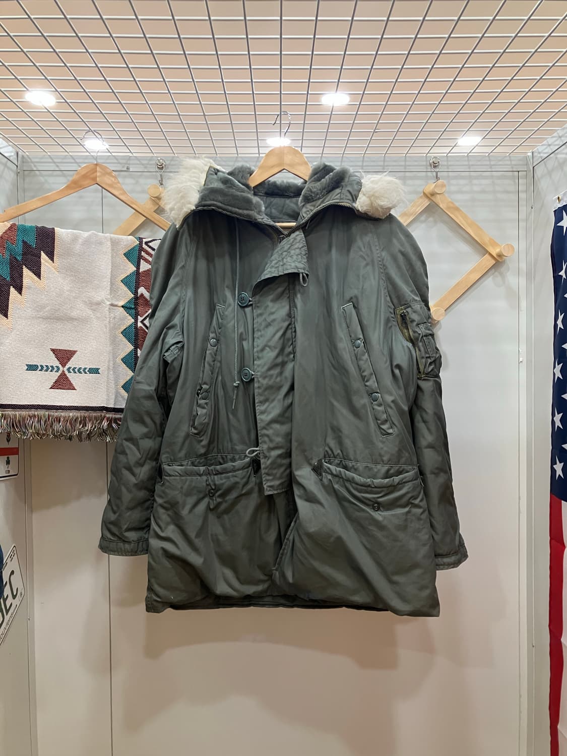 70s 오리지널 N3B 파카 M 상품이미지1