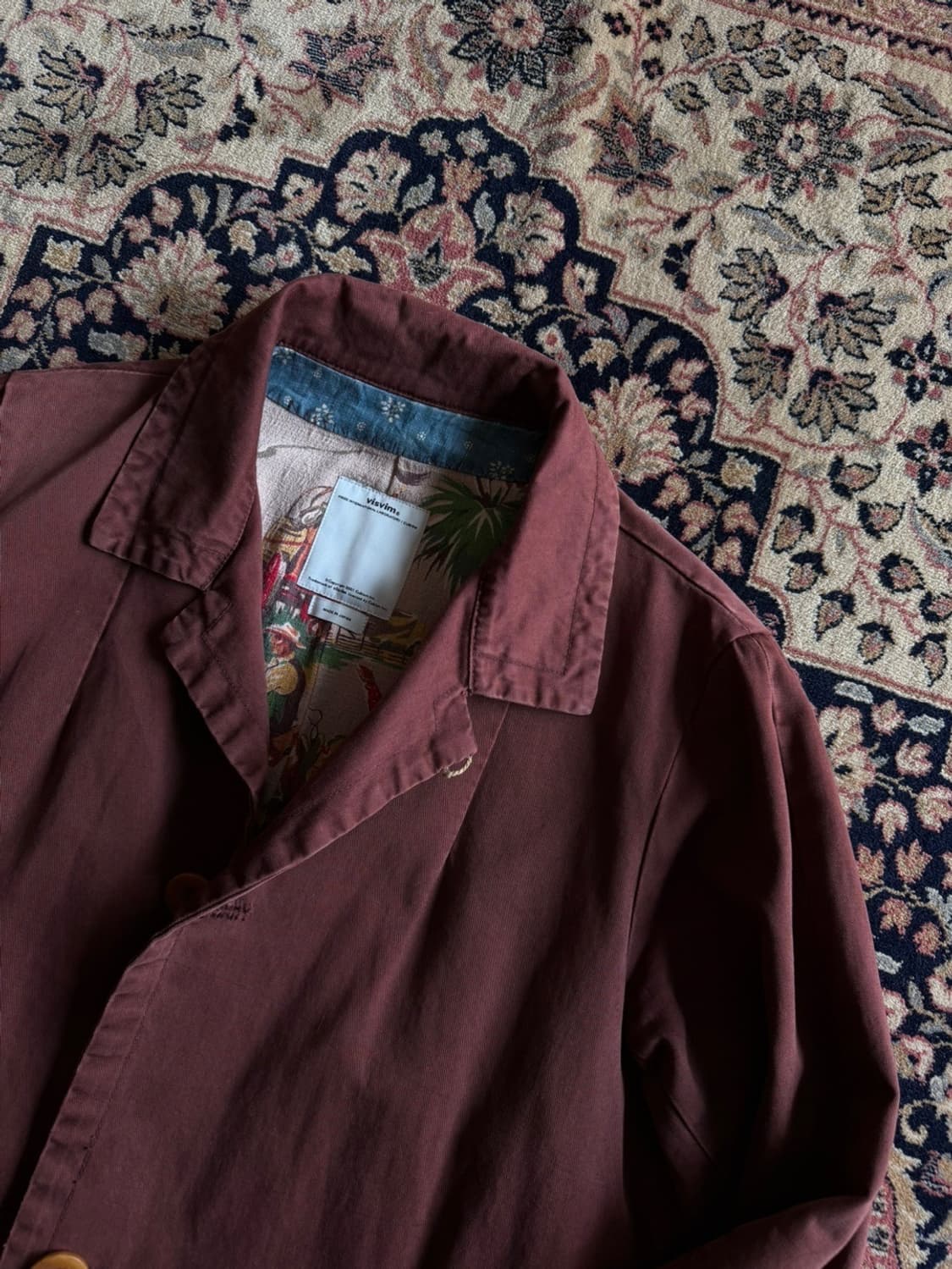 visvim 비즈빔 몰스킨 코트 100 상품이미지2