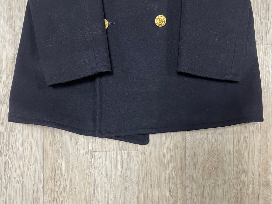 100) 60's 미군 금장 8버튼 커지울 피코트(RRL&LVC&폴로) 상품이미지9
