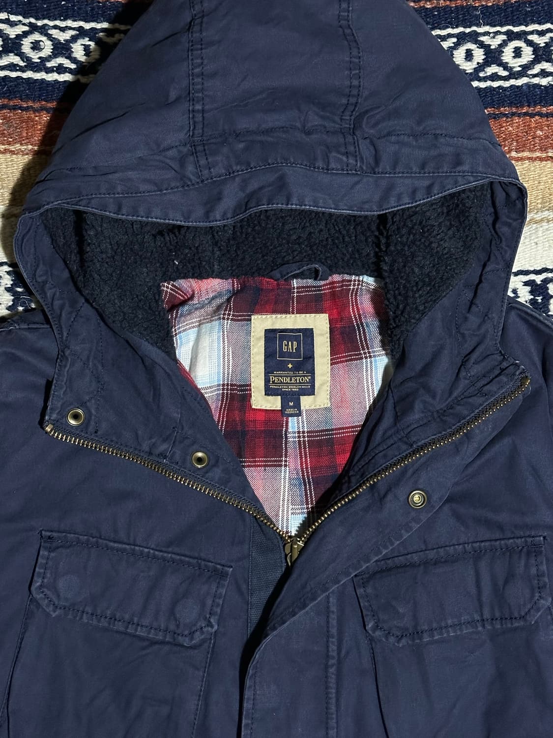 [펜들턴] •PENDLETON x GAP Hooded Jacket 상품이미지4