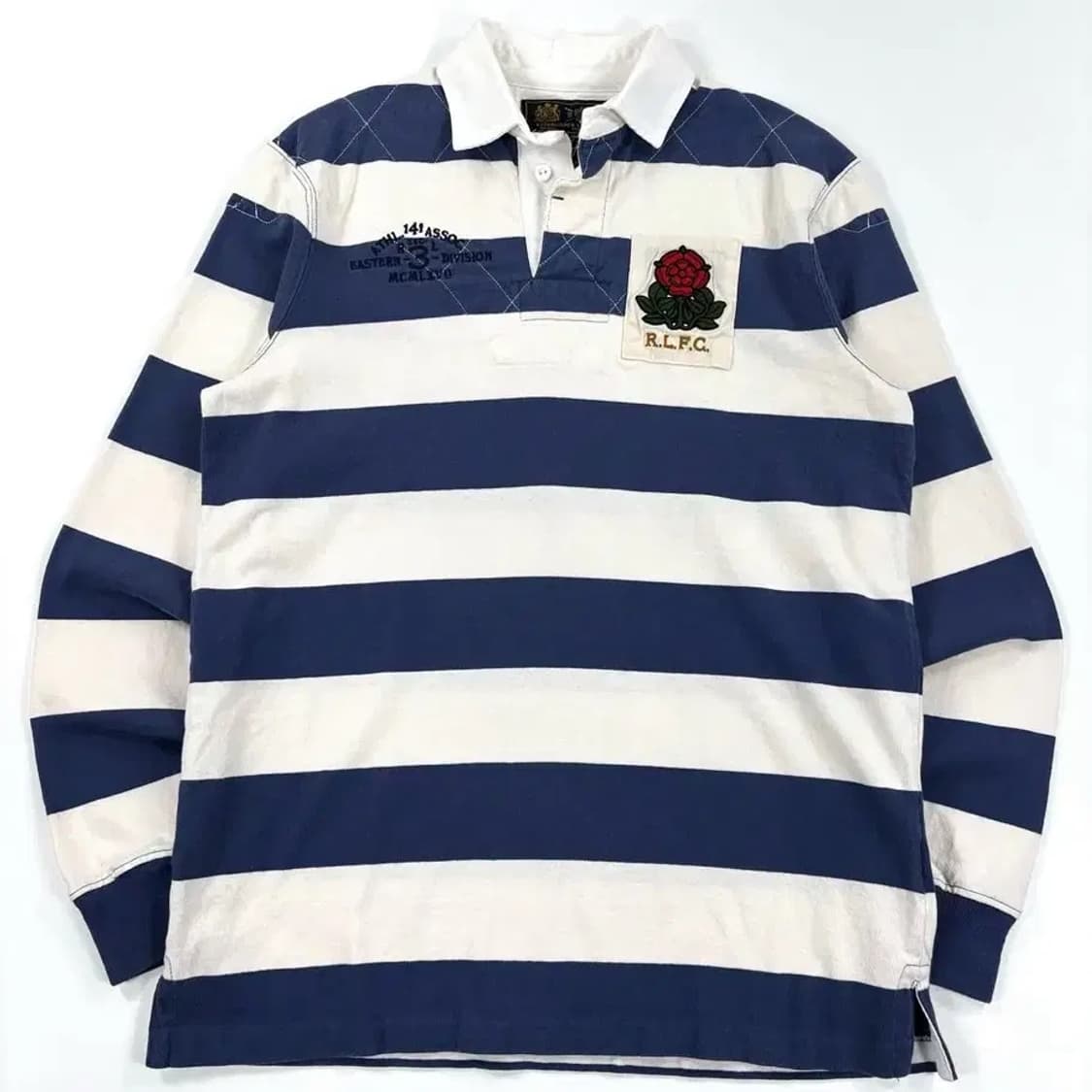 폴로 랄프로렌 장미패치 럭비티 상품이미지1