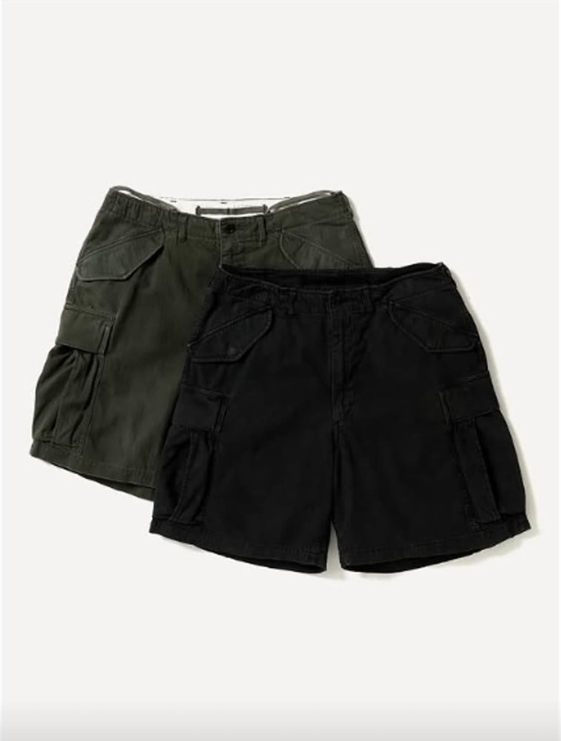 [3] 아프레쎄 26SS M-51 shorts 쇼츠 블랙 상품이미지1