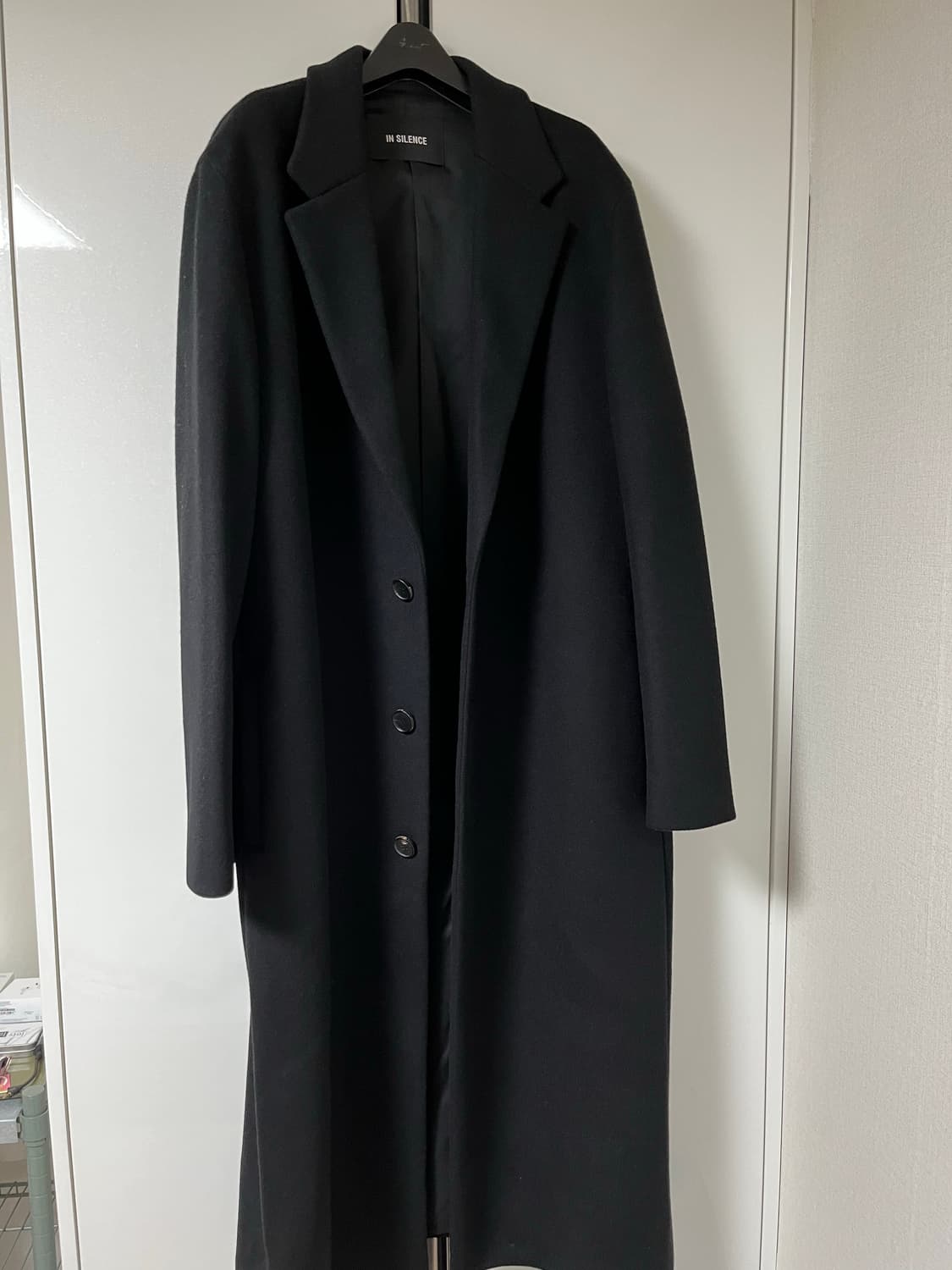 인사일런스 캐시미어 울 코트 L 상품이미지1