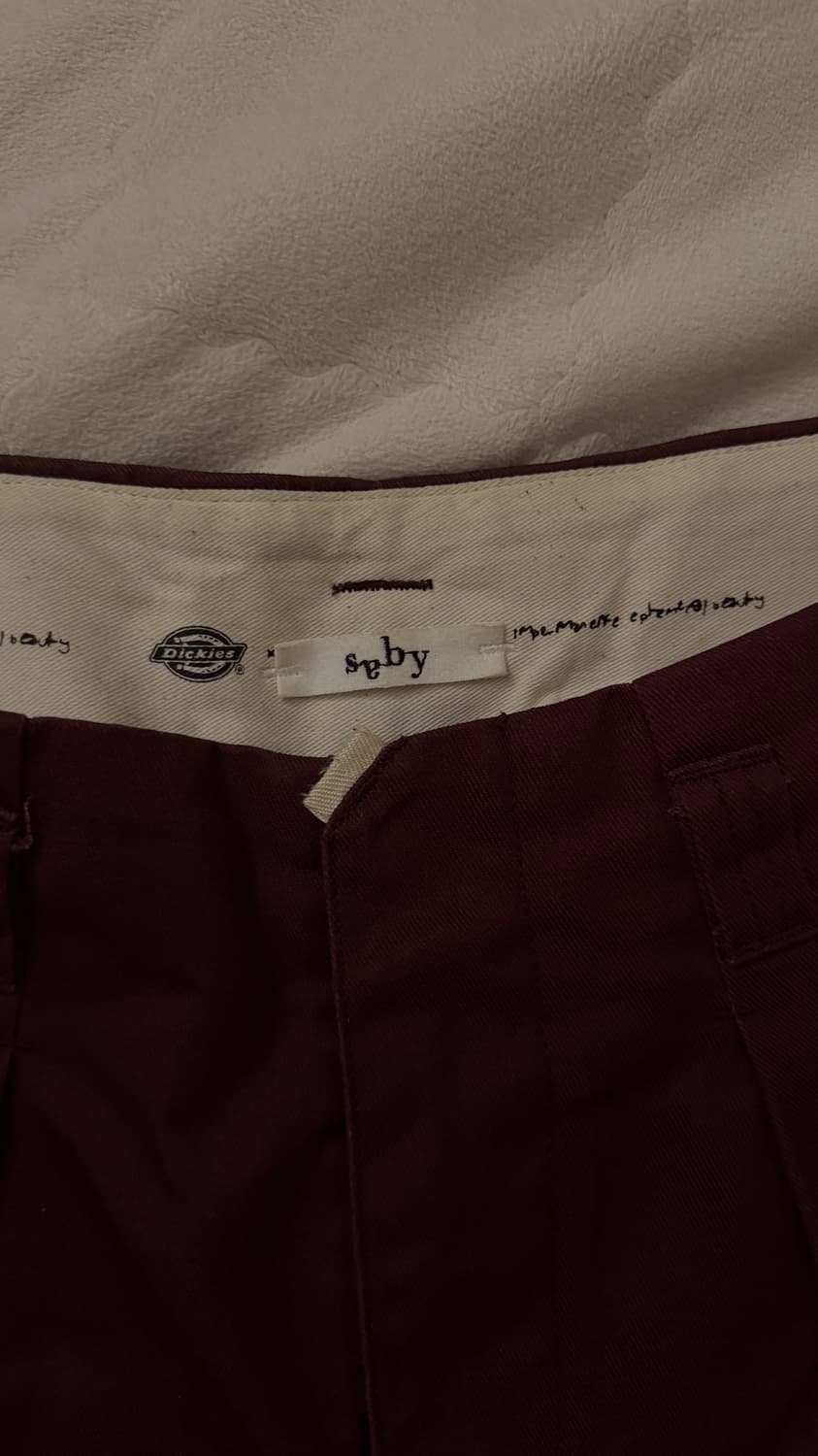 SABY × Dickies Tuck Baggy pant 상품이미지4