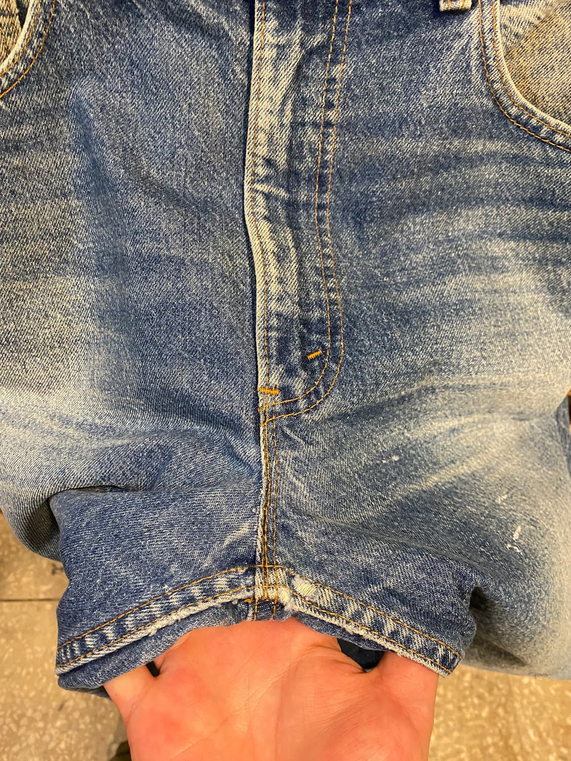 90S LEVI’S 505 USA 팬츠 35“ 상품이미지4