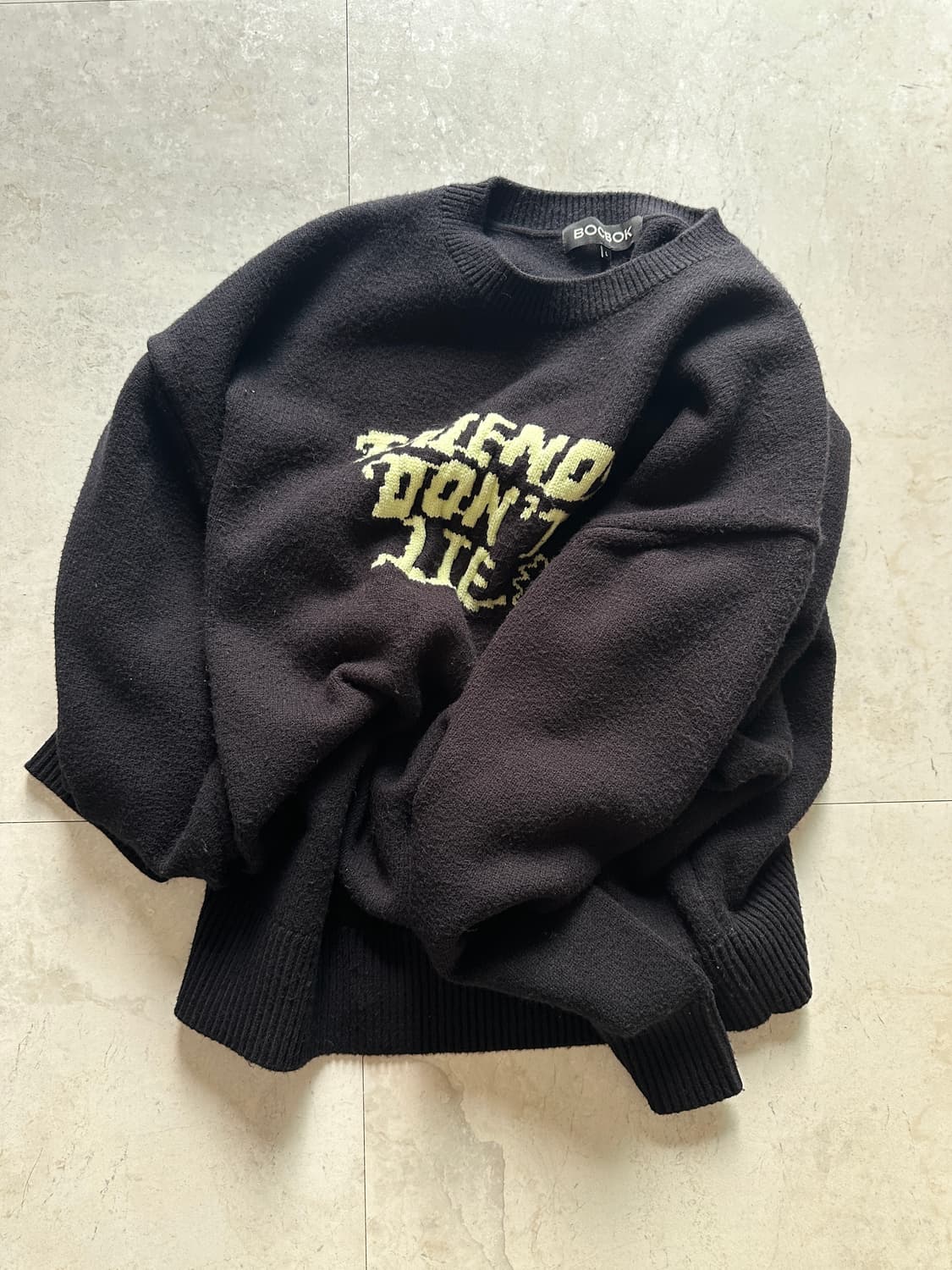 복복 니트 L 상품이미지4