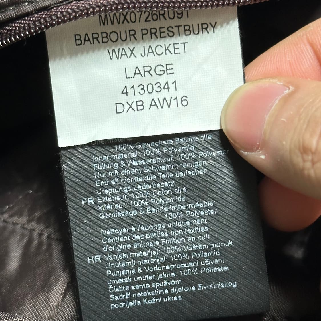 L 바버 브라운 유틸리티 자켓  상품이미지6