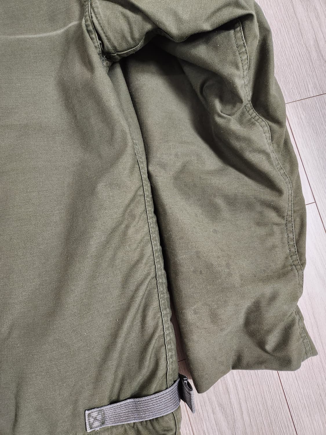 오리지널 미해군 A-2 덱자켓 XL 상품이미지5