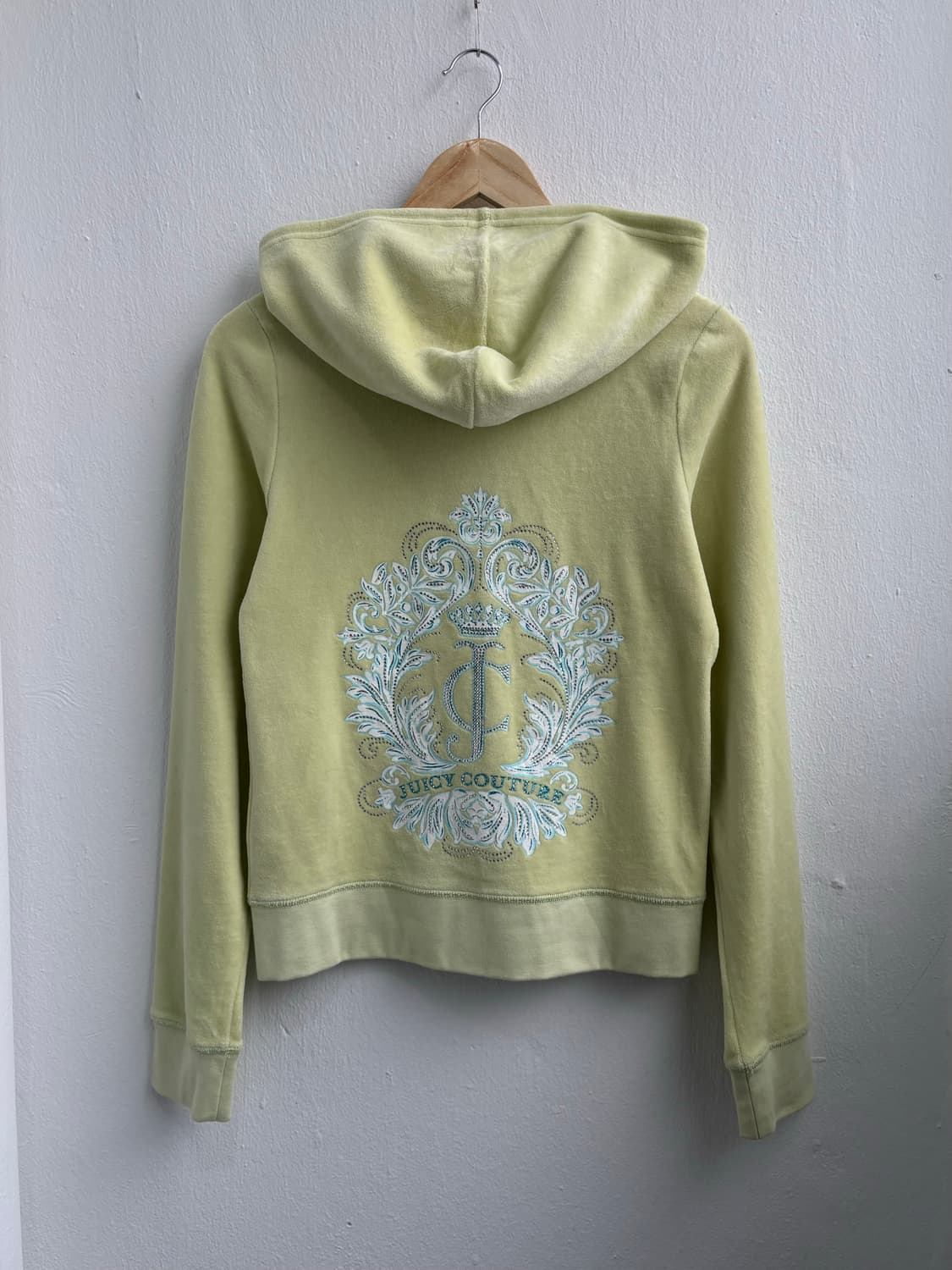 Juicy Couture Velvet Hood Zip-Up 상품이미지1