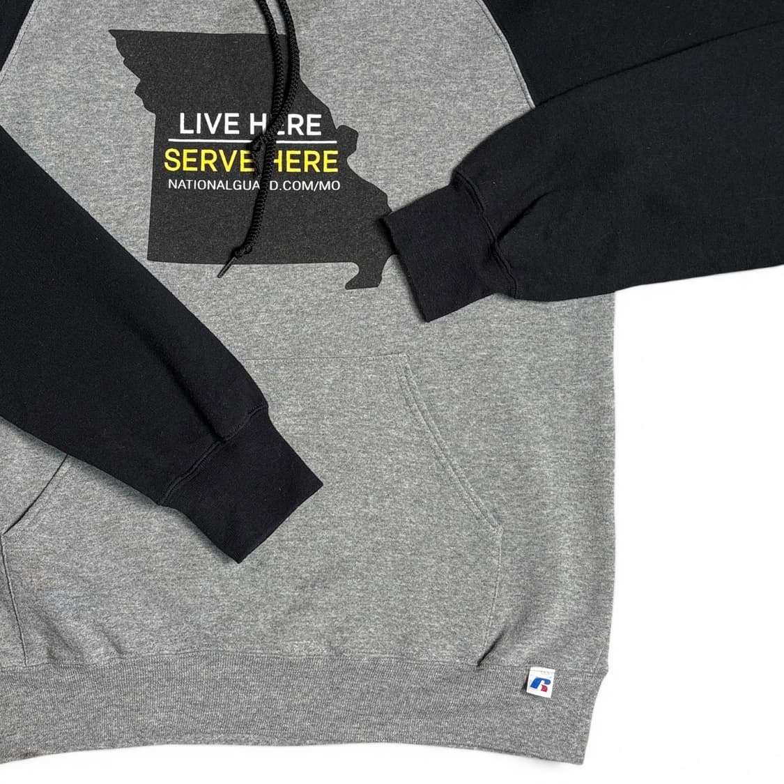 러셀애슬래틱 래글런 후드티 상품이미지4