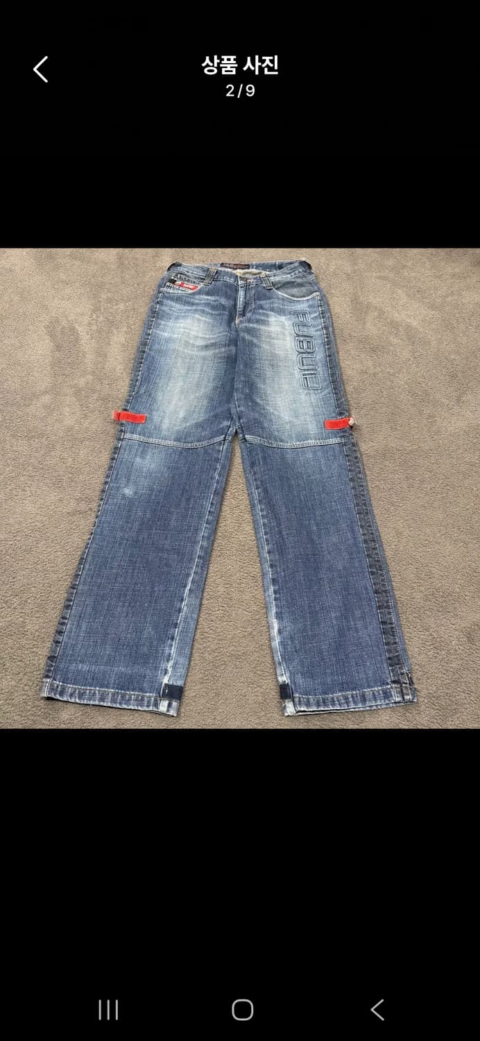 [정품/82-97] Fubu 빈티지 데님팬츠 c1 상품이미지2