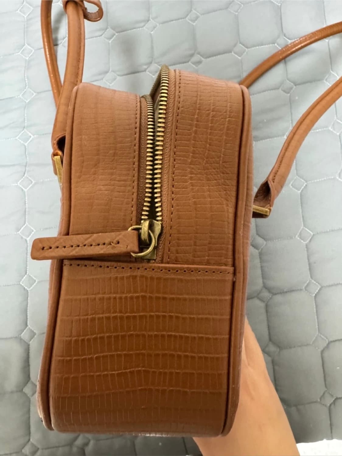 드파운드 파니니백 숄더 카멜 상품이미지6