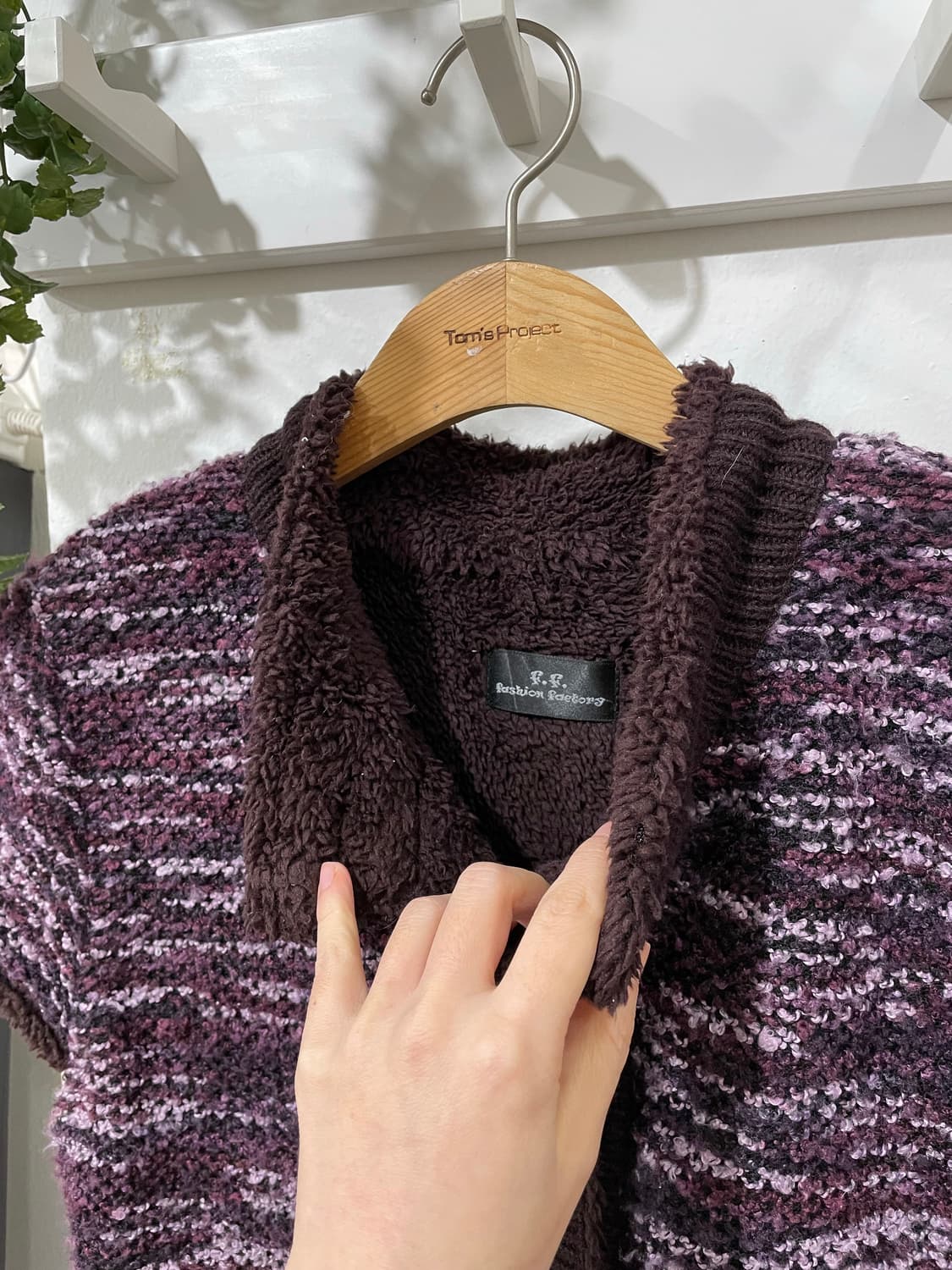 fleece knit cardigan 상품이미지8