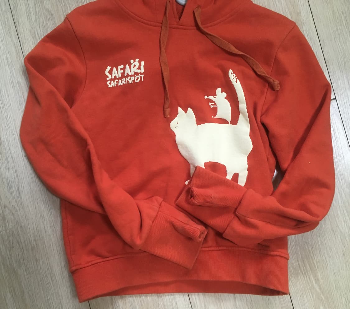 사파리스팟 고양이 후디 1/2 상품이미지3