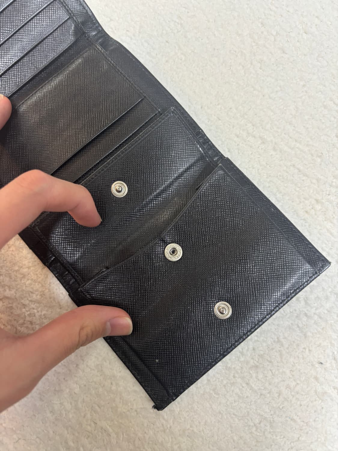 프라다 나일론 반지갑 상품이미지6