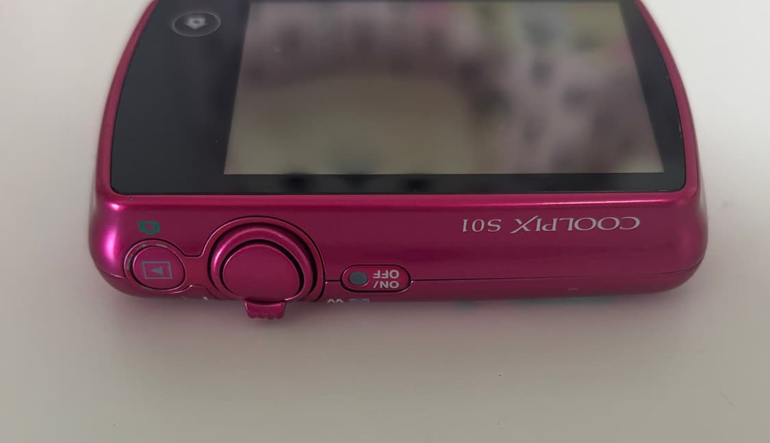 nikon coolpix 니콘 쿨픽스 s01 핑크 상품이미지6