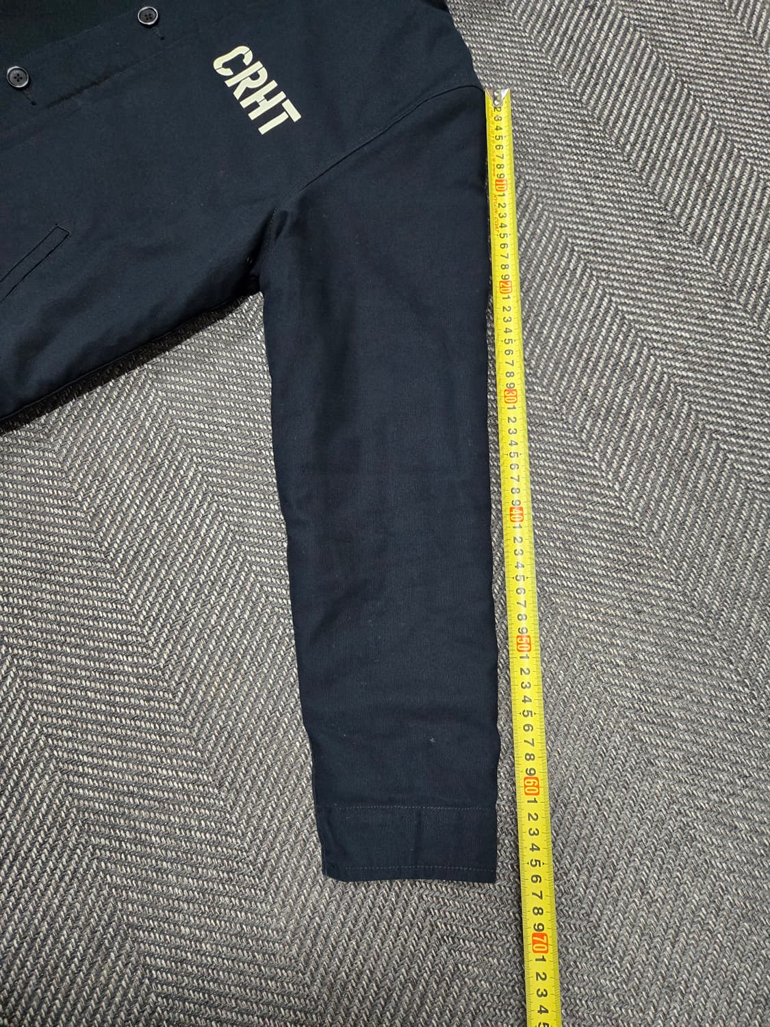 칼하트 CRHT 네이비 코치 점퍼  워크덱 자켓 상품이미지8