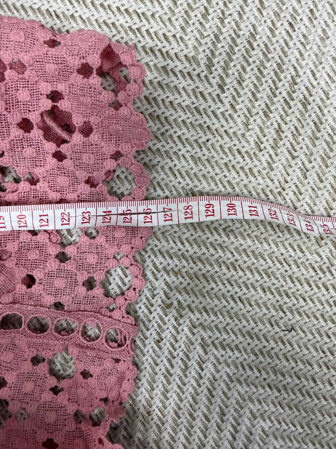 정품) 산드로 레이스 핑크 원피스 36 상품이미지10