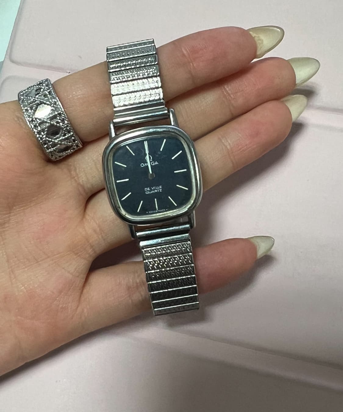 오메가 드빌 여성 쿼츠 상품이미지1