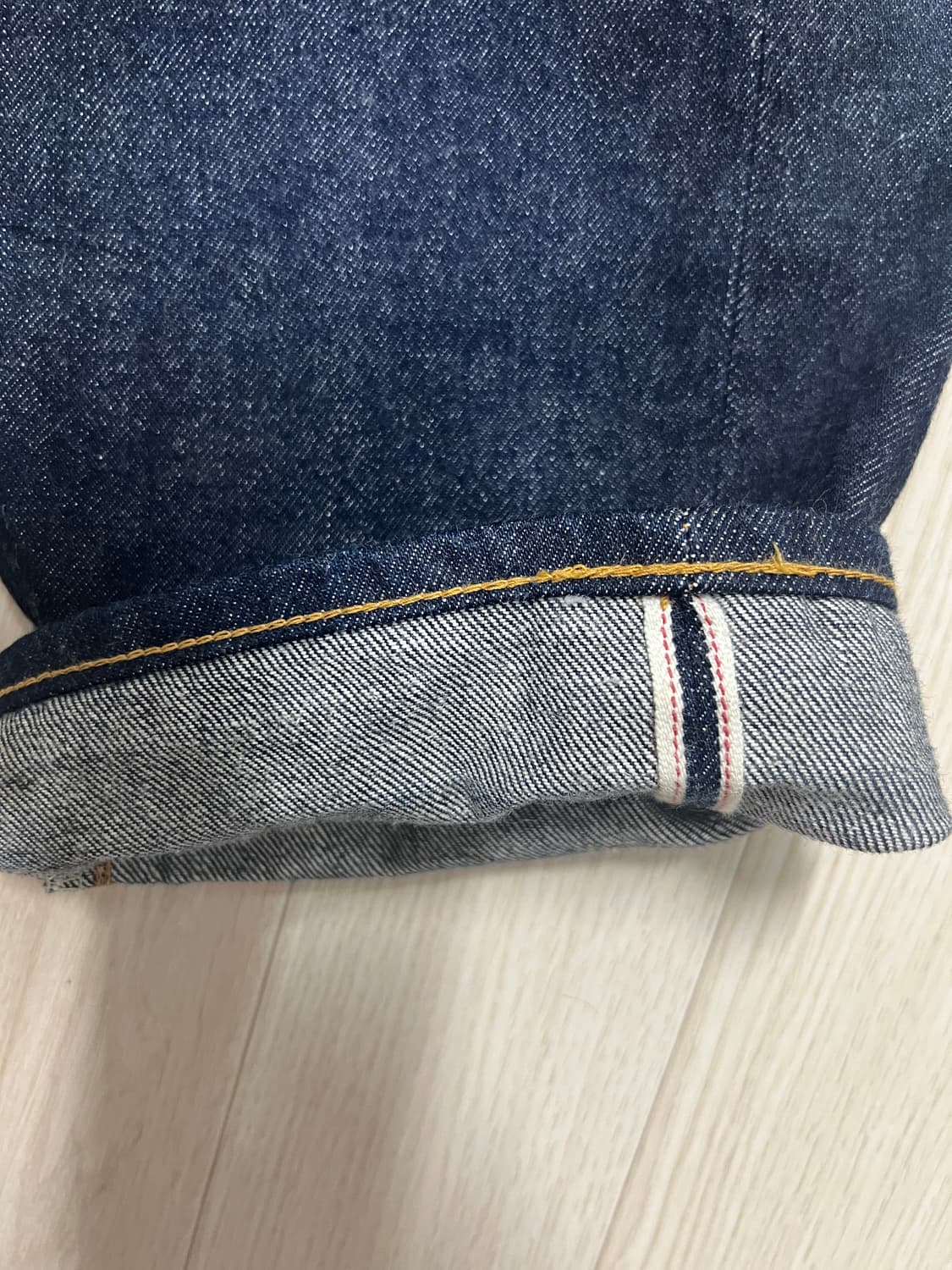 택포11) LVC 54501 32x34 리지드 실측30x30 셀비지 데님 상품이미지3