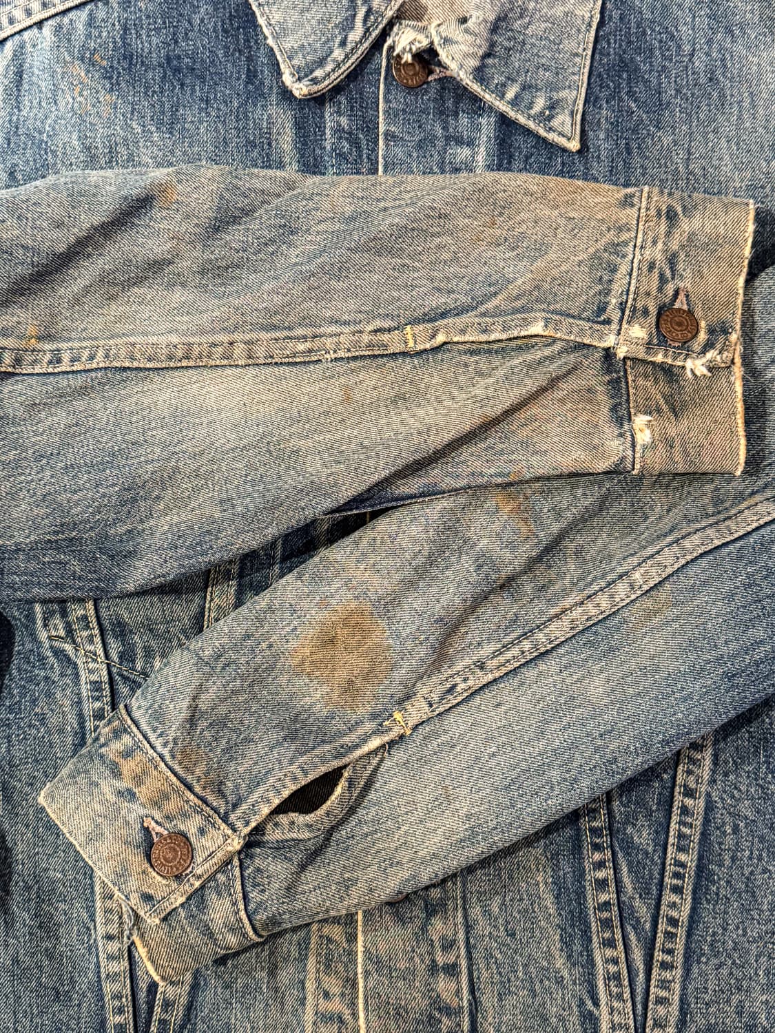 LEVI’s 1960’s– 557 Big E Denim Trucker  상품이미지5