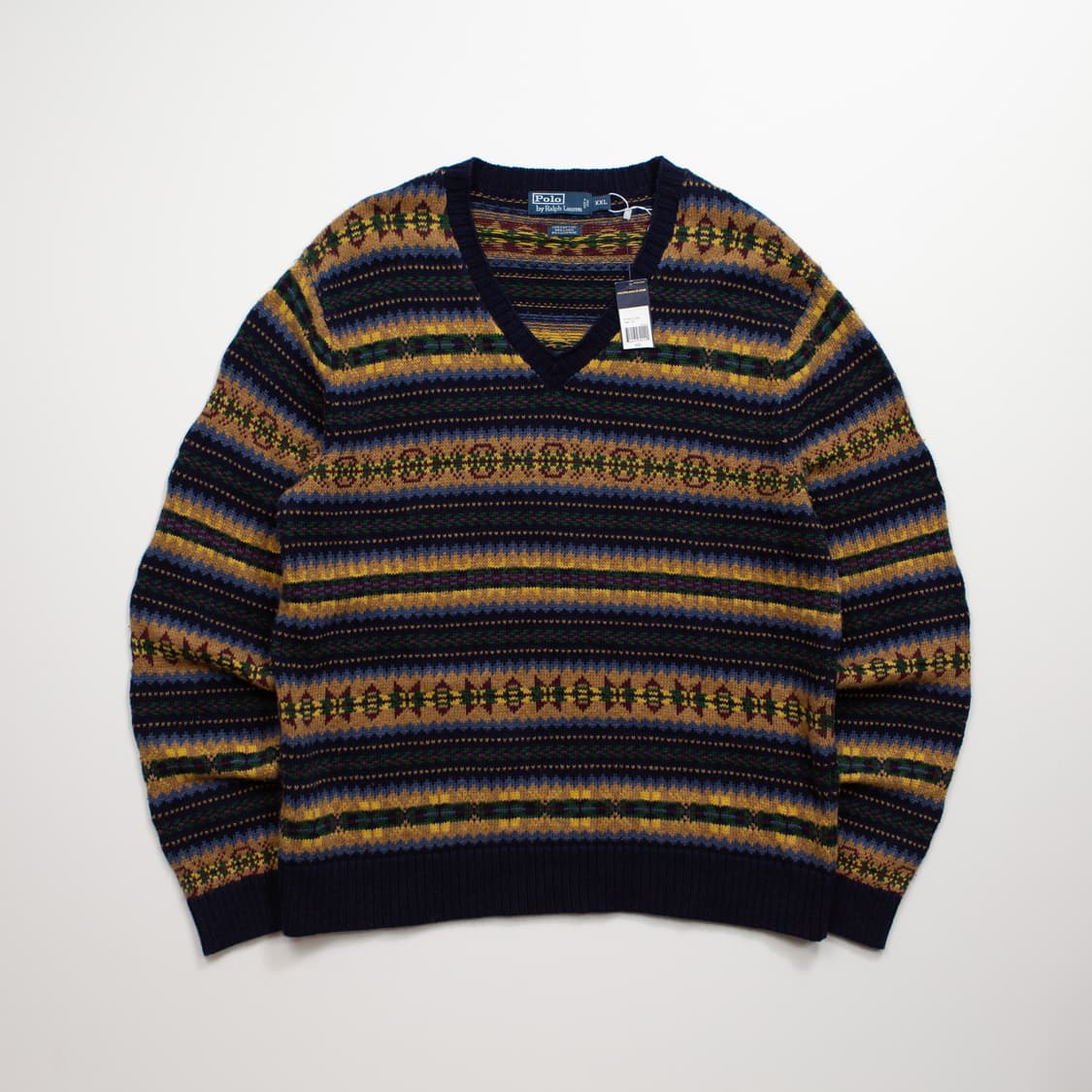 폴로 랄프로렌 캐시미어 페어 아일 니트 스웨터 상품이미지2