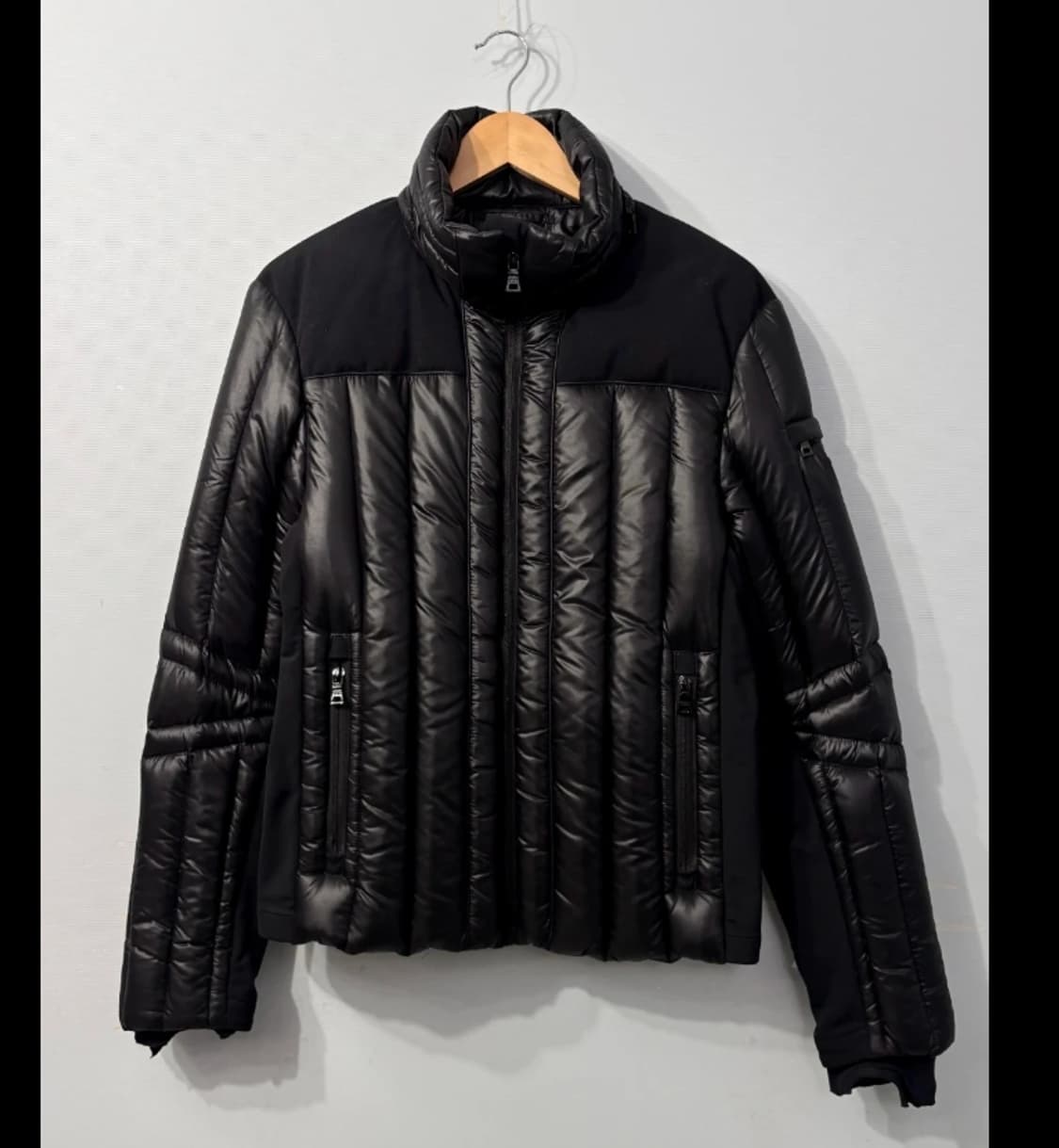 정품 프라다 팔라스 패딩 블랙 95 상품이미지4
