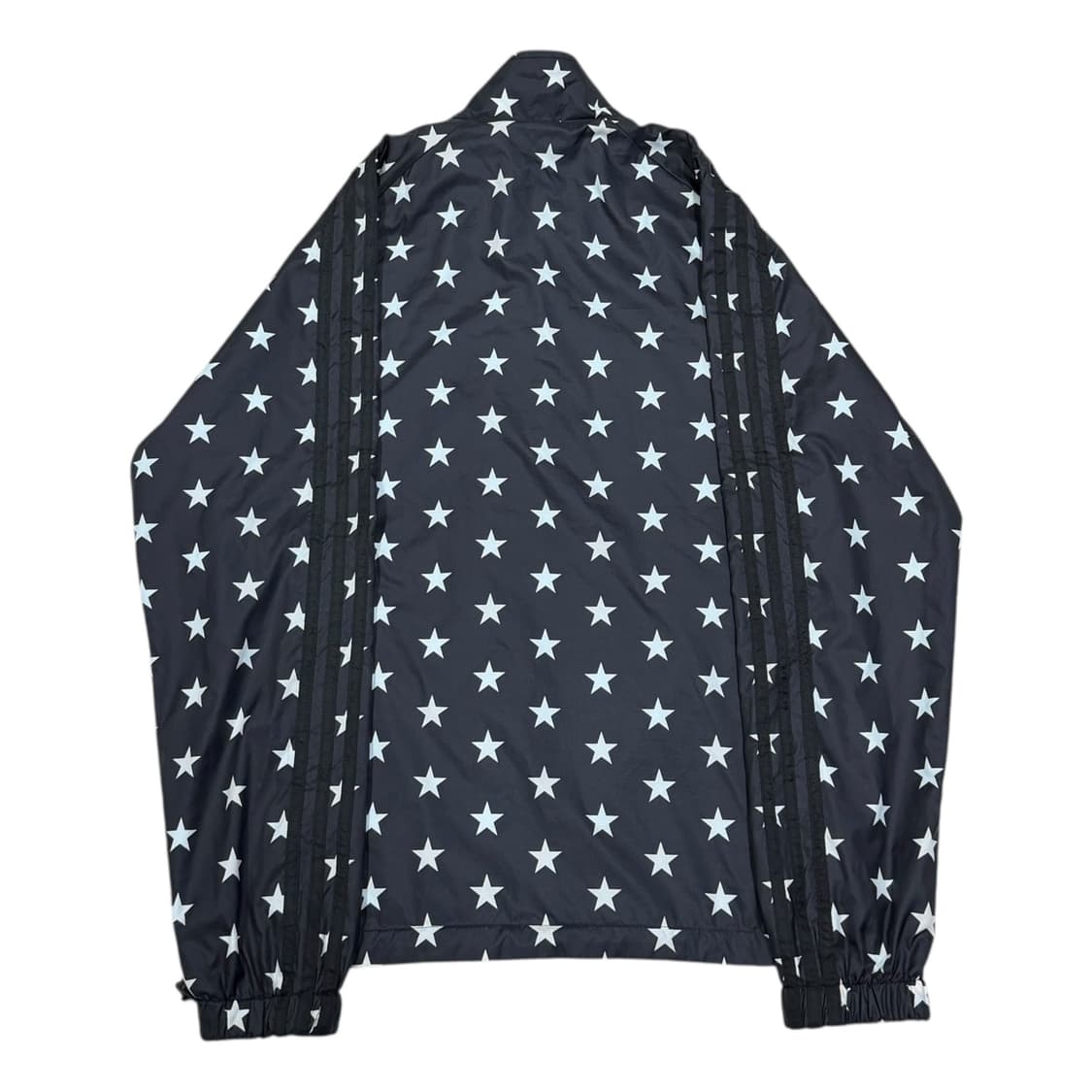 아디다스 빈티지 별 스타 리버서블 바람막이 자켓 블랙 블루 L 상품이미지2