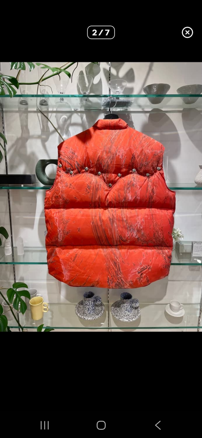 MASU awmarbel bandana puffer vest 상품이미지2