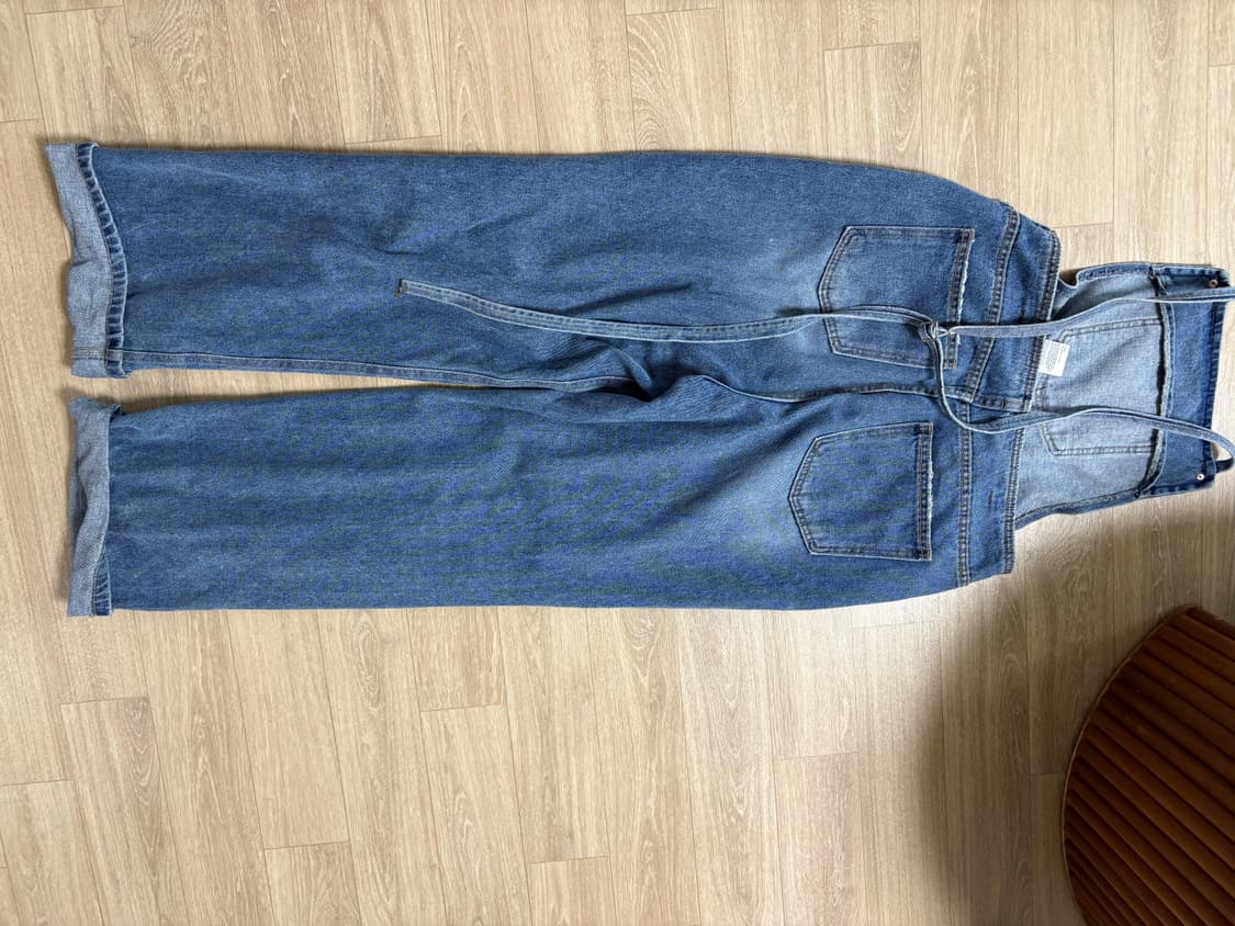 inseowl 인스아울 HALTERNECK DENIM 오버롤 상품이미지8
