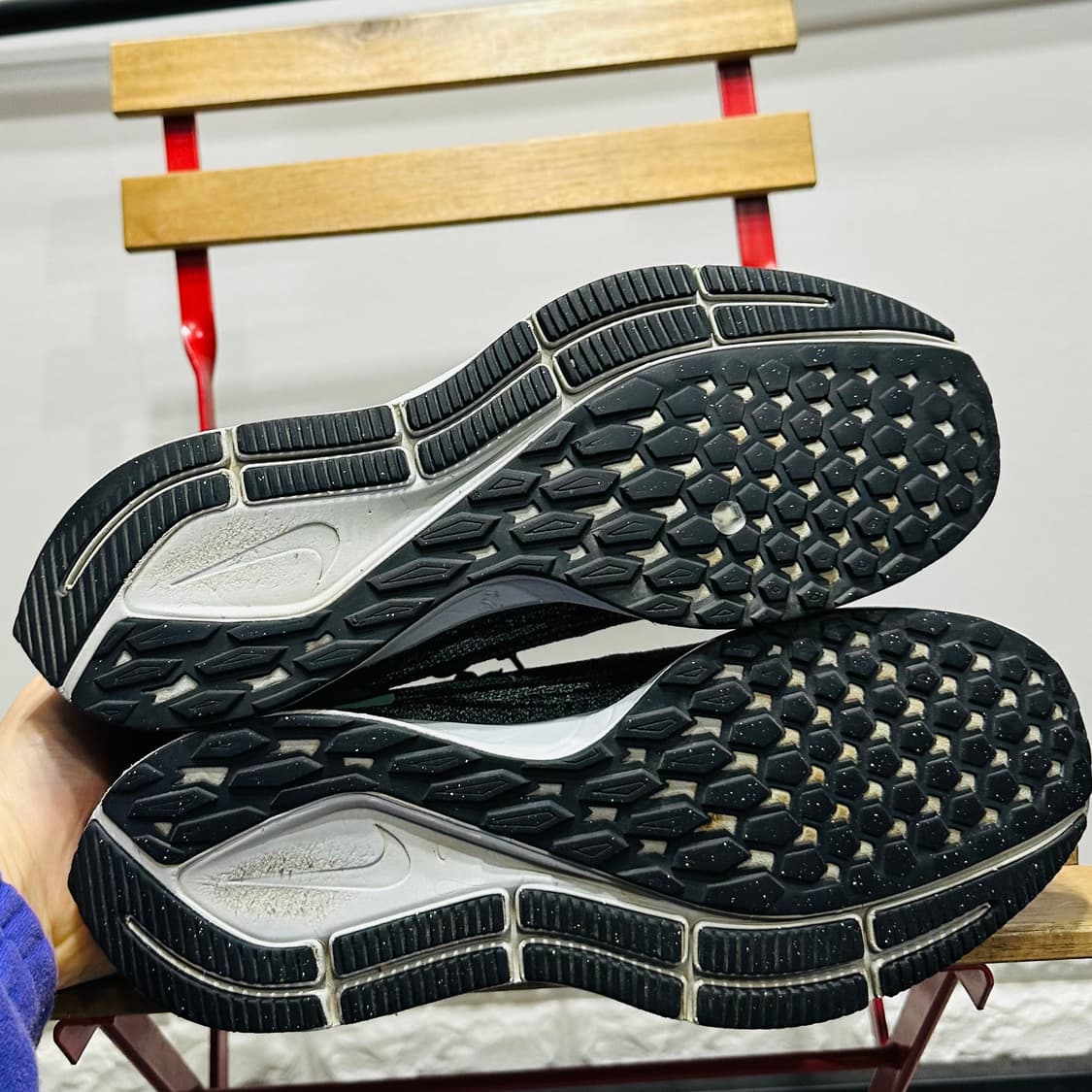 275) 나이키 운동화 남성 남자 신발  에어 줌 페가수스 36 그레이 상품이미지6