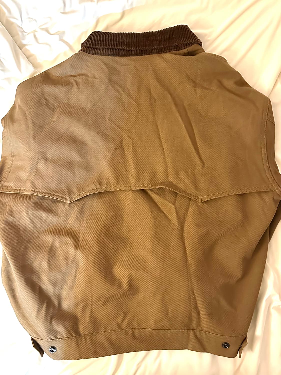 VTG 웨스턴 블루종 자켓 브라운 상품이미지3
