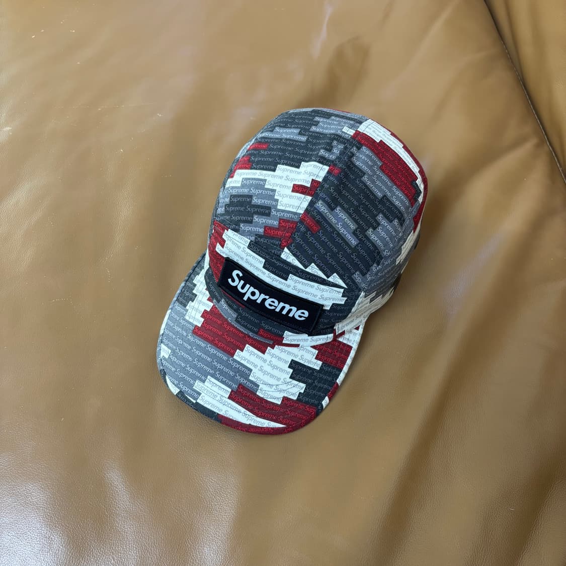 슈프림 캠프캡 모자 박스로고 21SS 밀리터리 카모 상품이미지5