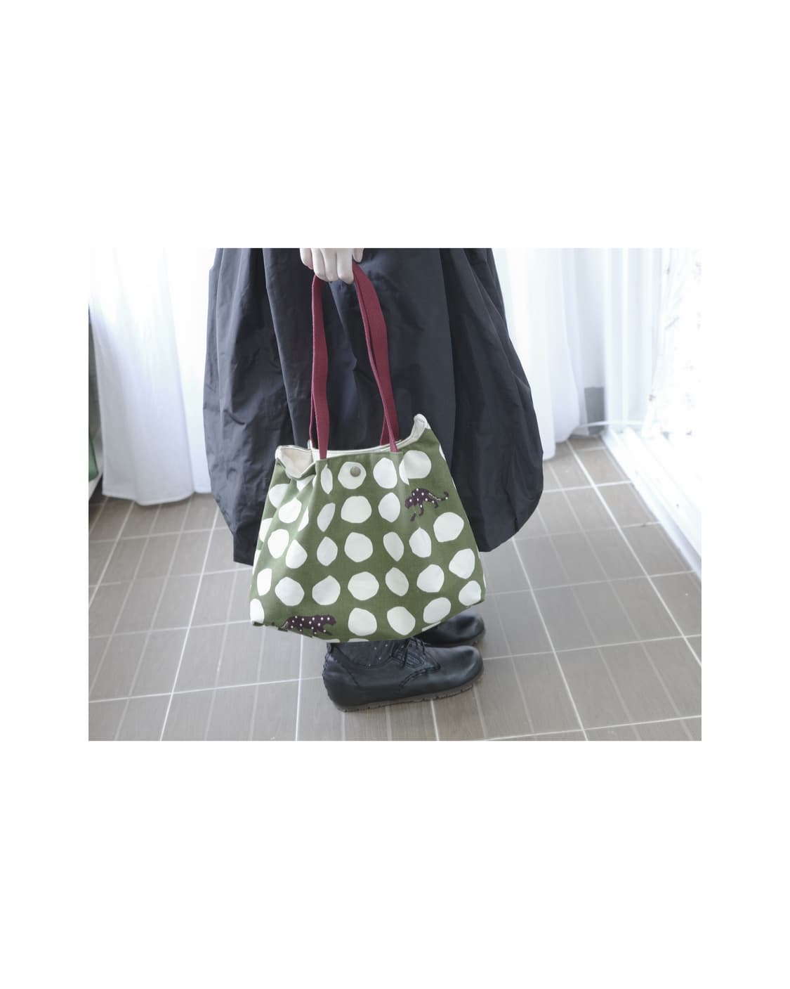 Dot cats cotton bag 상품이미지6