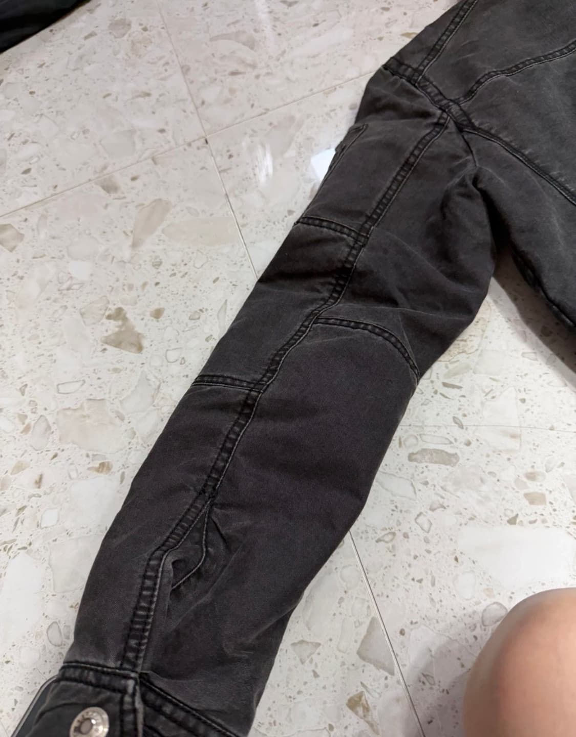 버커루(BUCKAROO) 블랙 워싱 자켓 상품이미지8