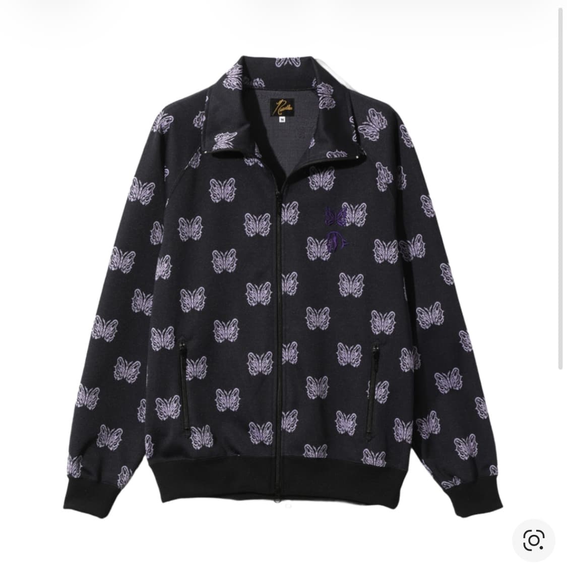 니들스 카에 타나카 트랙 자켓 폴리 자카드 블랙 xl 상품이미지1