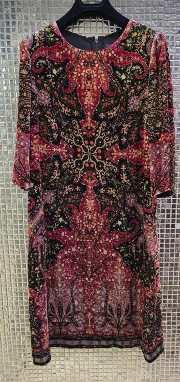 에트로 시프트 원피스 40 사이즈 새제품 (착샷O) 상품이미지4