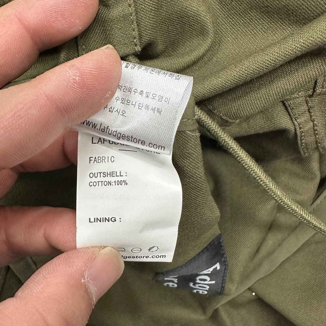 라퍼지스토어 내피탈착 피쉬테일 파카 상품이미지7