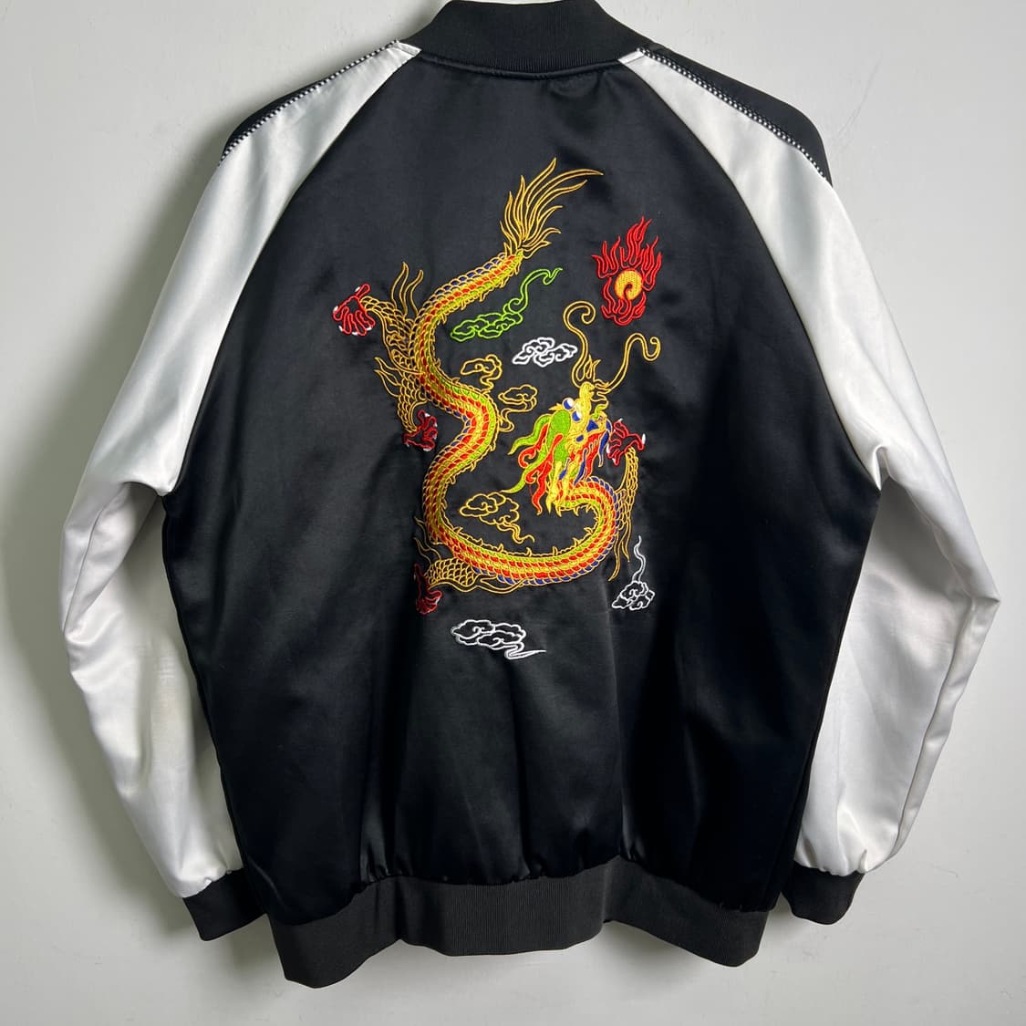 VTG 빈티지 용 스카쟌 자켓 XL 상품이미지5