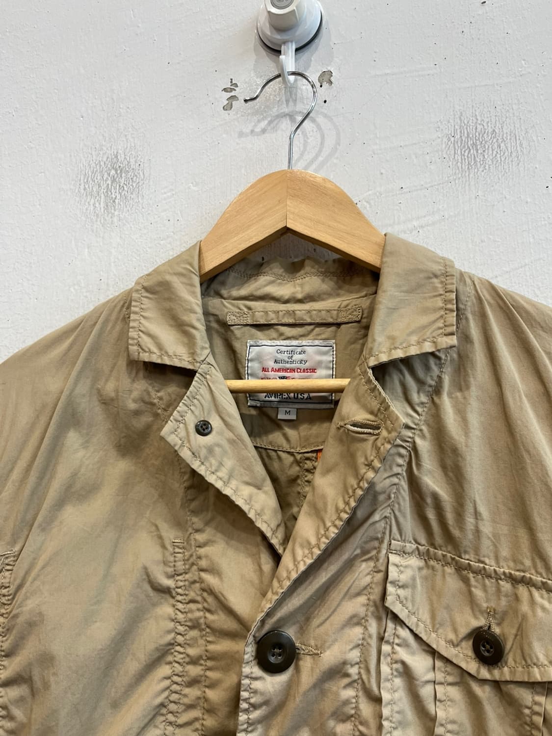 AVIREX 아비렉스 밀리터리 자켓 M 상품이미지3