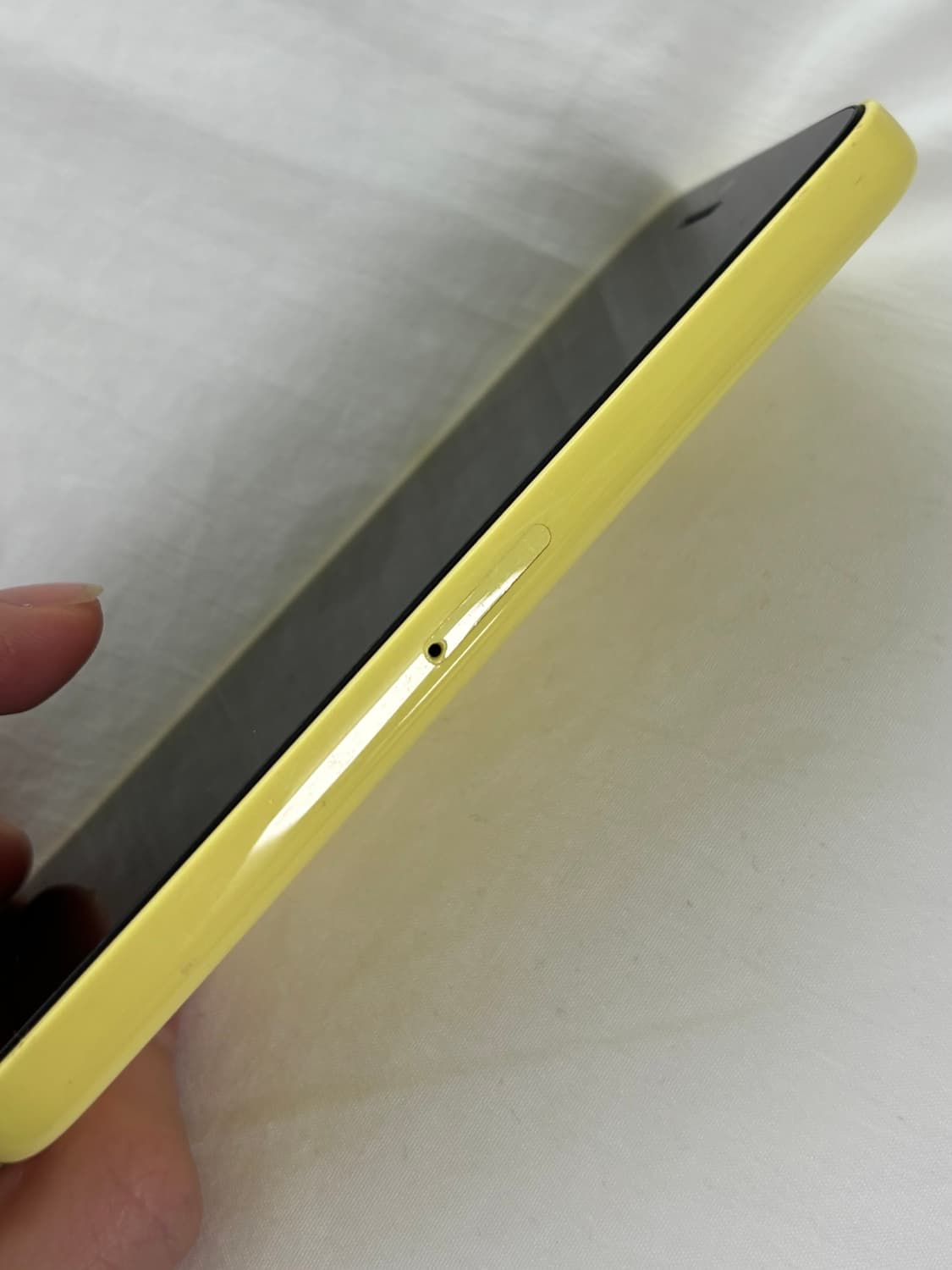 아이폰 5c 16GB 옐로우ㅣ노랑 오씨 세컨폰 카메라 중고폰 빈티지 감성 상품이미지6