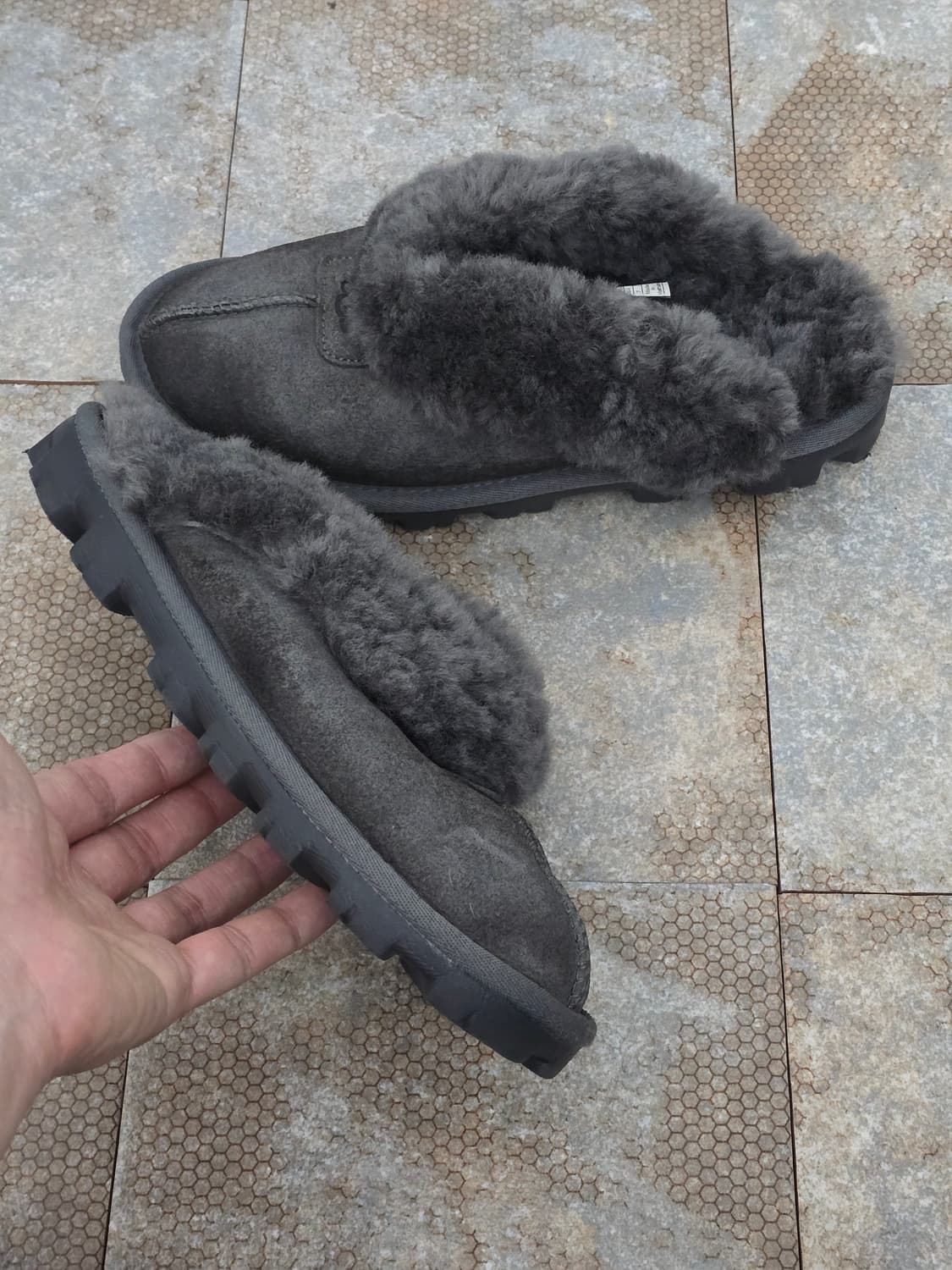 (240)어그 코케트 슬리퍼 그레이 상품이미지6