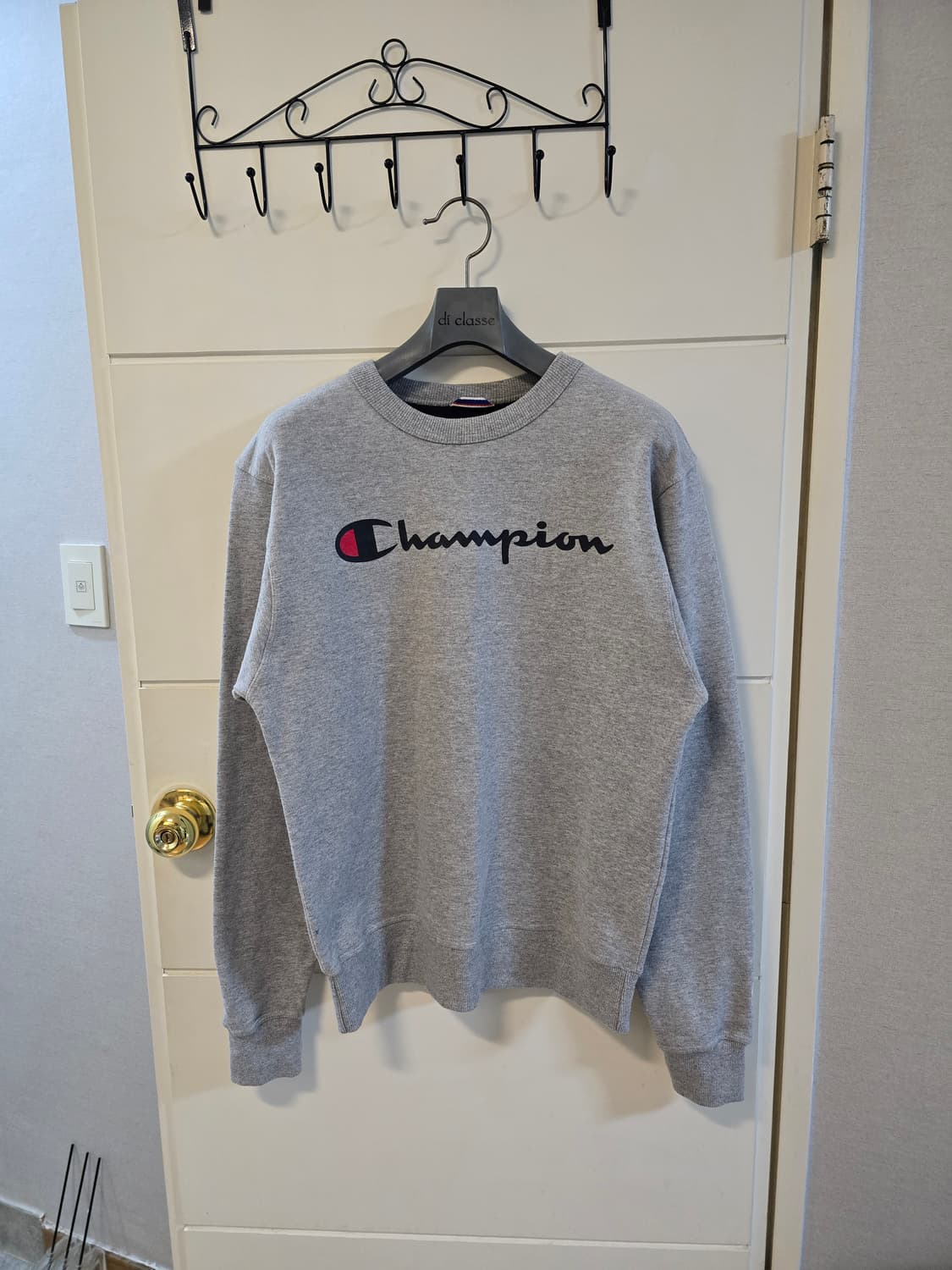 챔피온 맨투맨 L 회색 (남/여) 상품이미지1