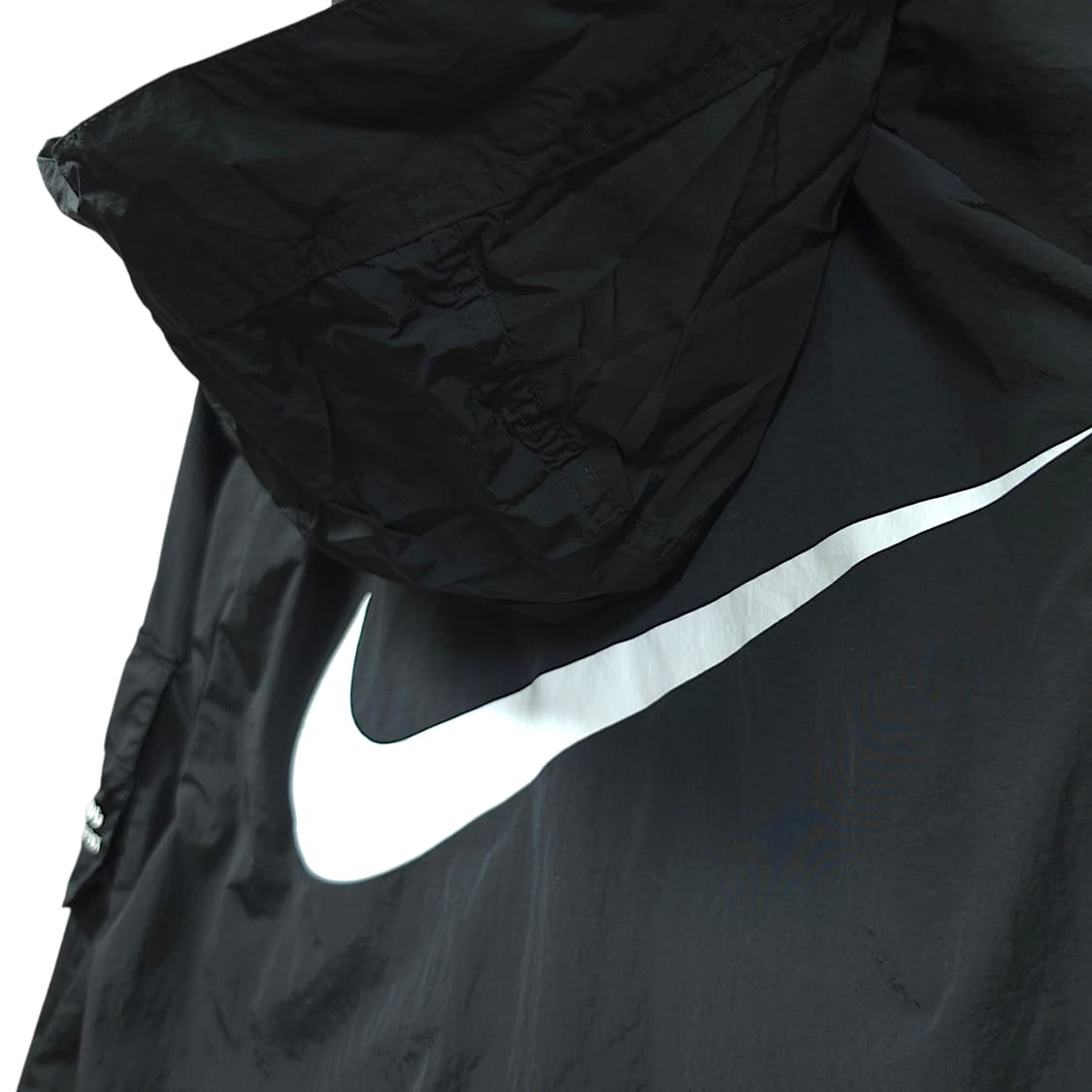 [M] 나이키 블랙 NSW 라이트웨이트 슈독 그랑프리 후드 바람막이 상품이미지5